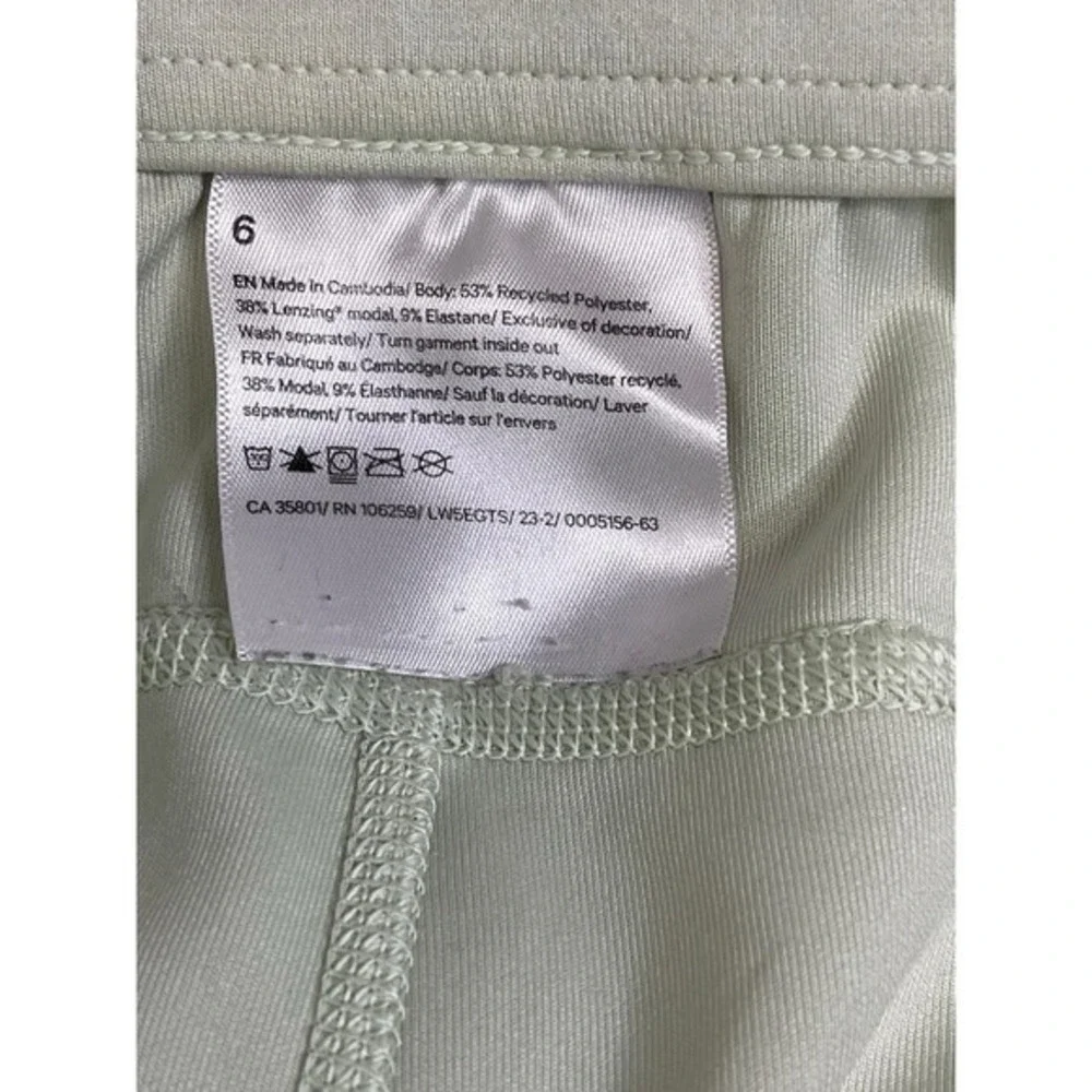Lululemon Softstreme‎ HR Pant Size 6 Green Lime